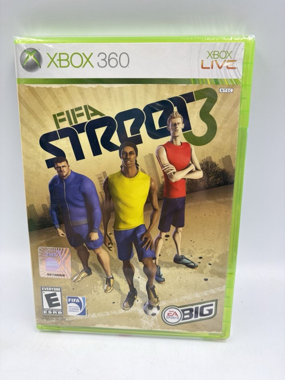 FIFA Street 3 (Microsoft Xbox 360, 2008) BRAND NEW SEALED